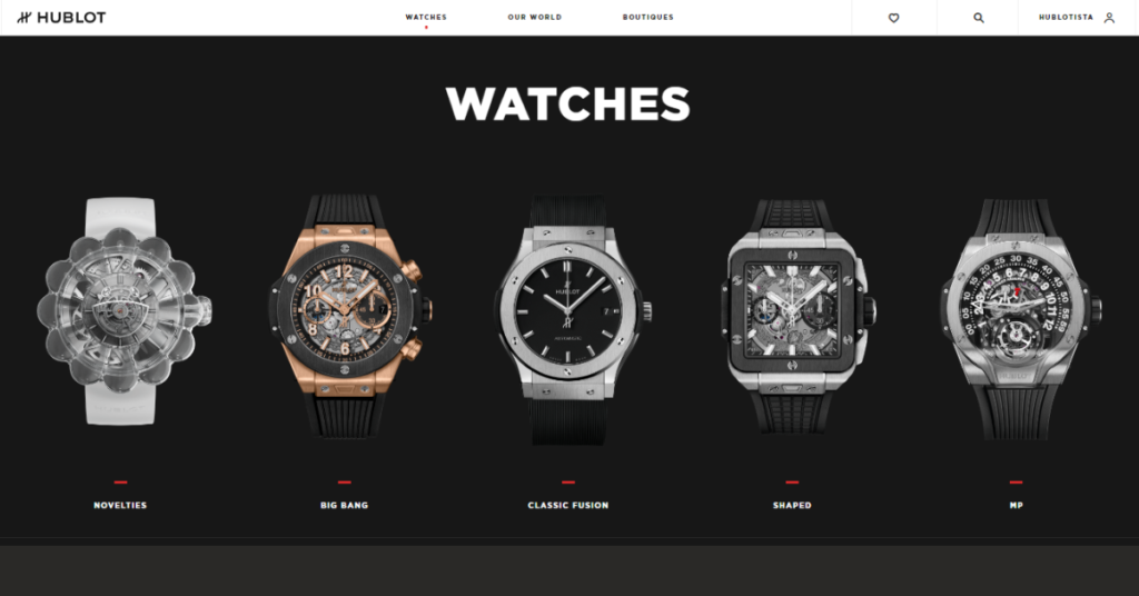 Fintechzoom Hublot Spirit collection